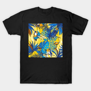 Toucan Tropical bird pattern T-Shirt